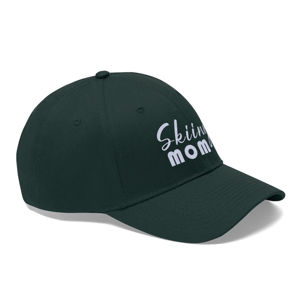 Skiing Mom - Unisex Twill Hat