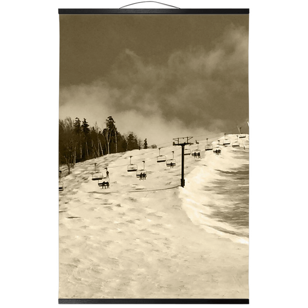 Hanging Canvas Print - Superstar Sepia