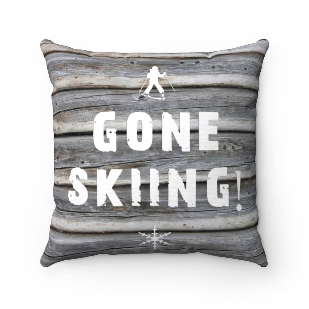 Gone Skiing - Pillow