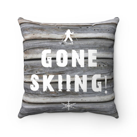 Gone Skiing - Pillow