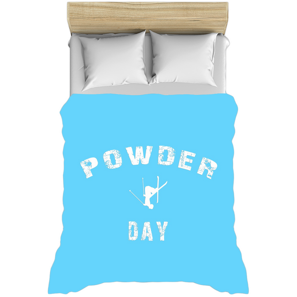 Powder Day Light Blue - Duvet Cover