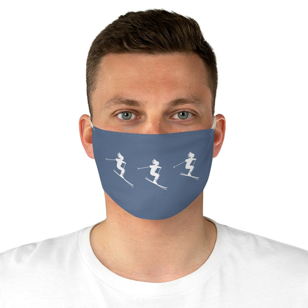Skier Jeans Blue - Fabric Face Mask