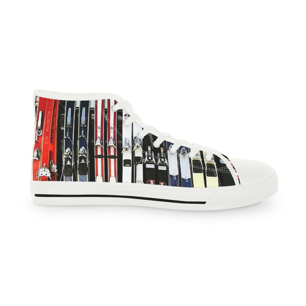 Vintage Skis - High Top Sneakers