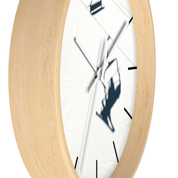 Wall Clock - Chair Lift Shadow