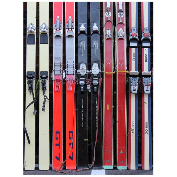 Vintage Skis - Poster