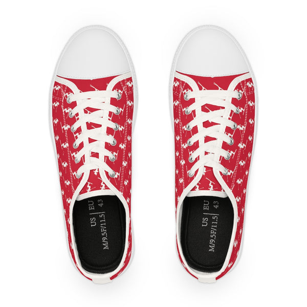 Skiers Red - Low Top Sneakers