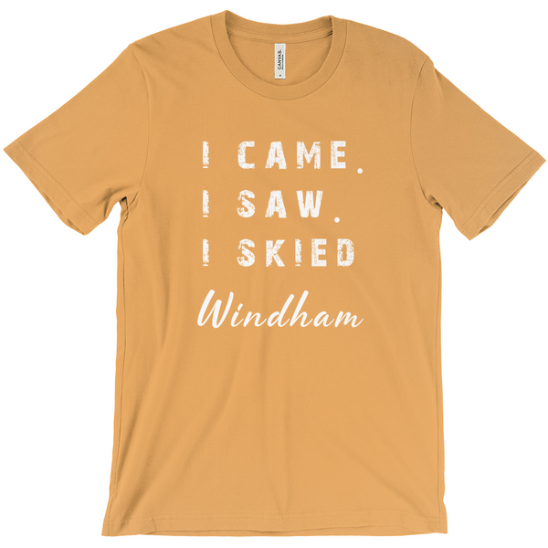 I came I saw I skied Windham - T-Shirt