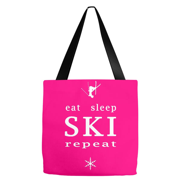 Eat Sleep SKI repeat - Tote Bag
