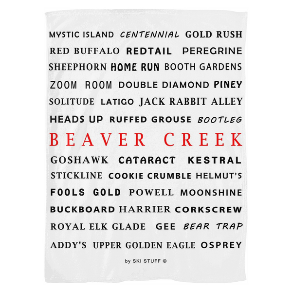 Beaver Creek - Fleece Blanket