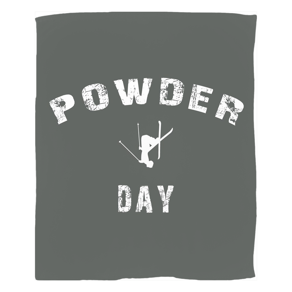 Fleece Blanket - Powder Day Gray