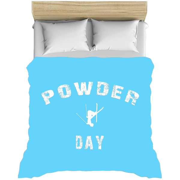 Powder Day Light Blue - Duvet Cover