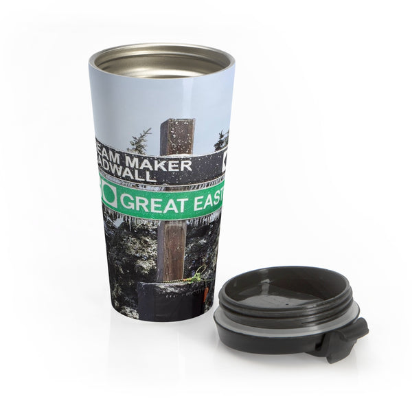Ski Trail Signs Killington - Stainless Steel Travel Mug