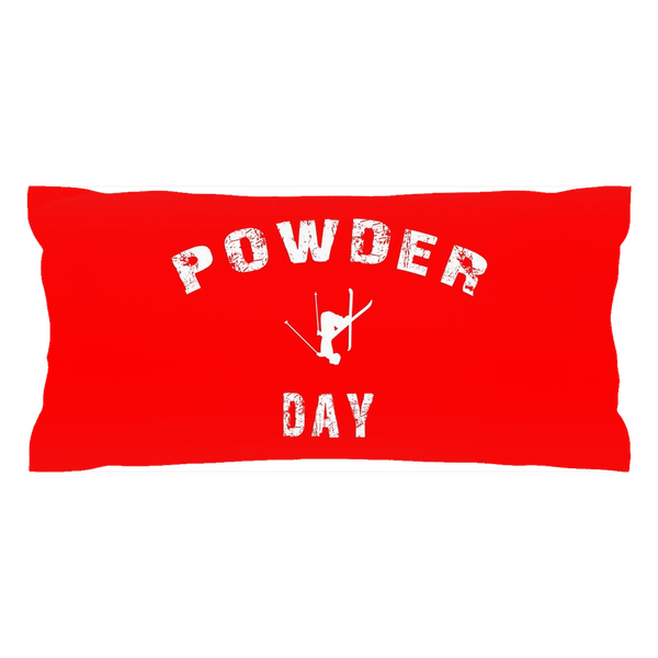 Powder Day Red - Pillow Sham