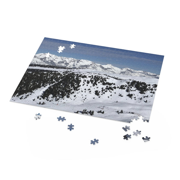 Skiing the Alps Puzzle (120, 252, 500-Piece)