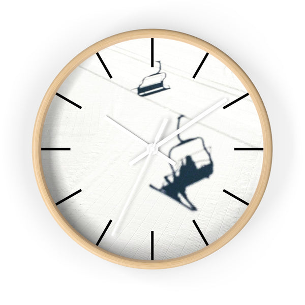 Wall Clock - Chair Lift Shadow