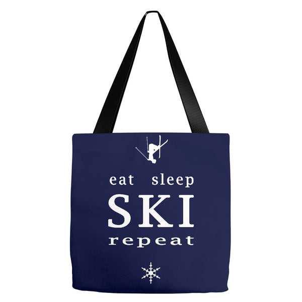 Eat Sleep SKI repeat - Tote Bag