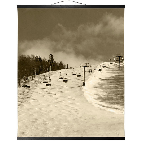 Hanging Canvas Print - Superstar Sepia