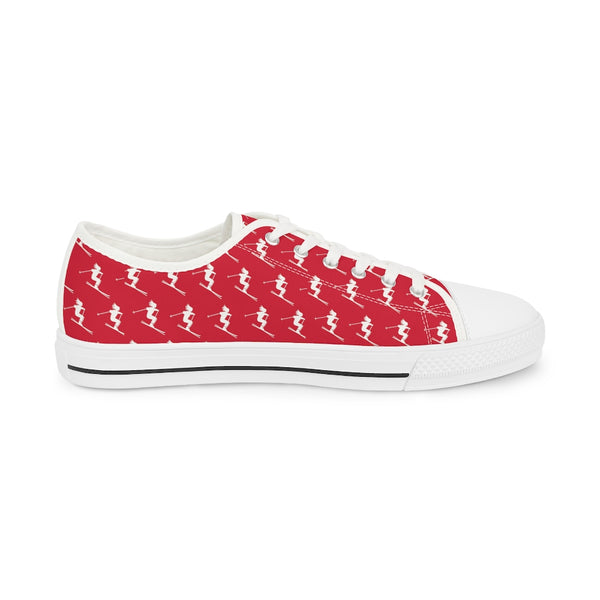 Skiers Red - Low Top Sneakers