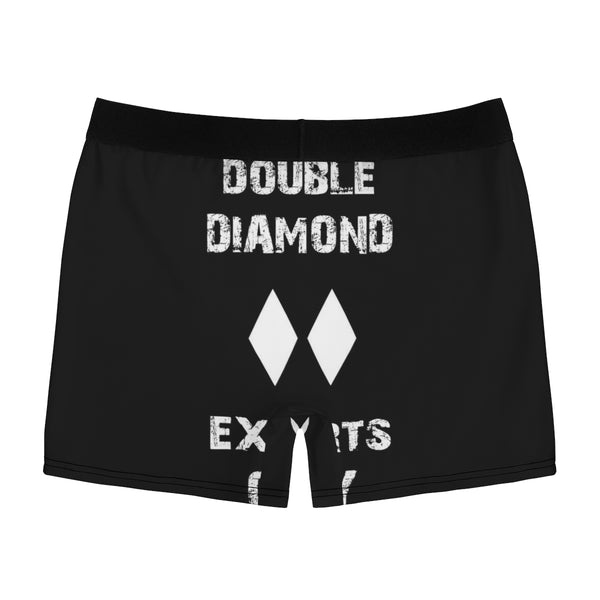 a pair of boxers with the words double diamond on them