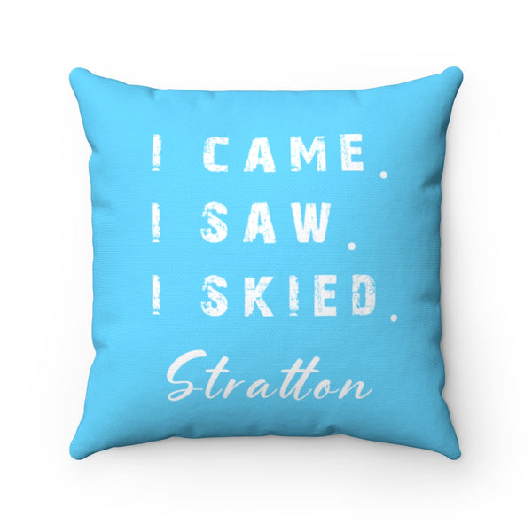 I skied Stratton - Pillow