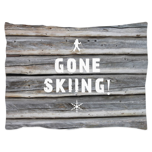 Gone Skiing - Pillow Sham