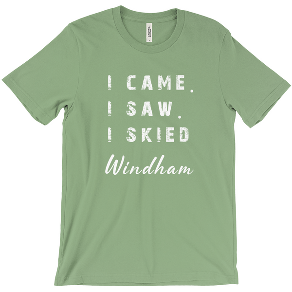 I came I saw I skied Windham - T-Shirt