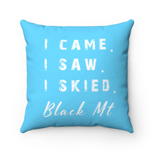 I skied Black Mountain - Pillow