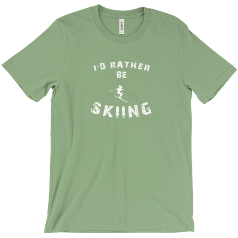 I'd Rather be Skiing - T-Shirt