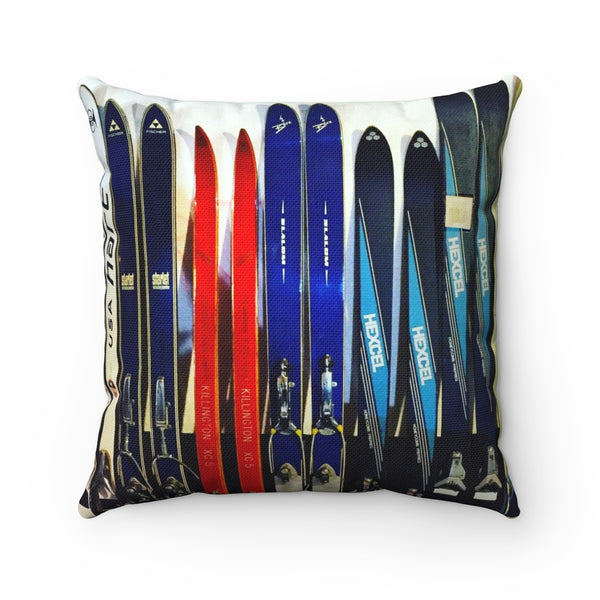 Vintage Ski Collection - Throw Pillow