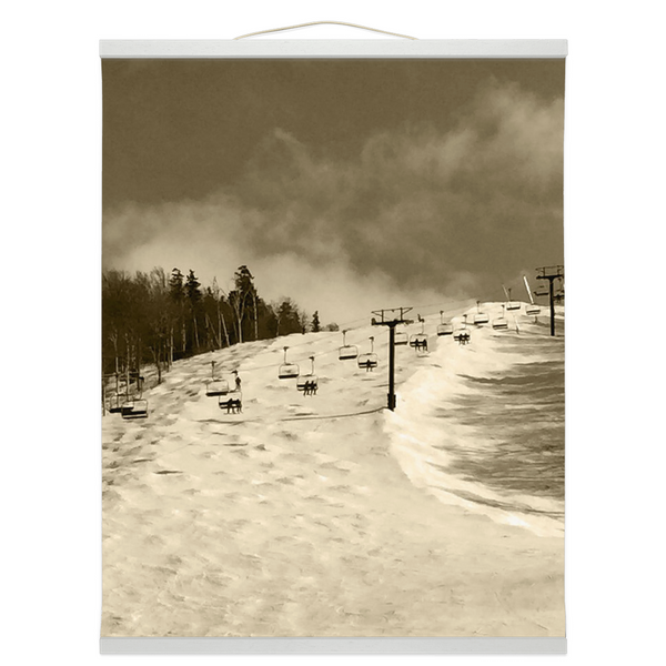 Hanging Canvas Print - Superstar Sepia