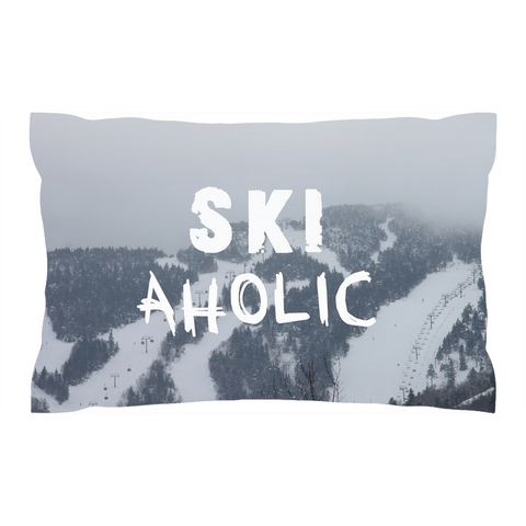 Ski Aholic - Pillow Sham