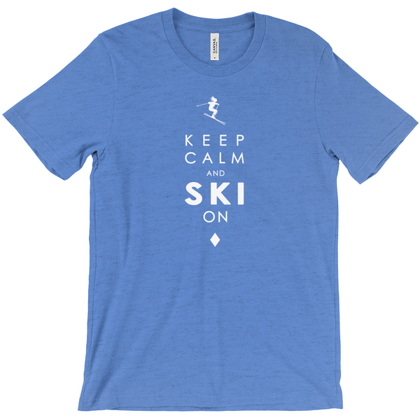 Keep Calm and Ski On - T-Shirt