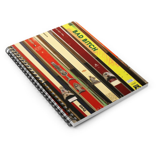 skiing inspired notebook