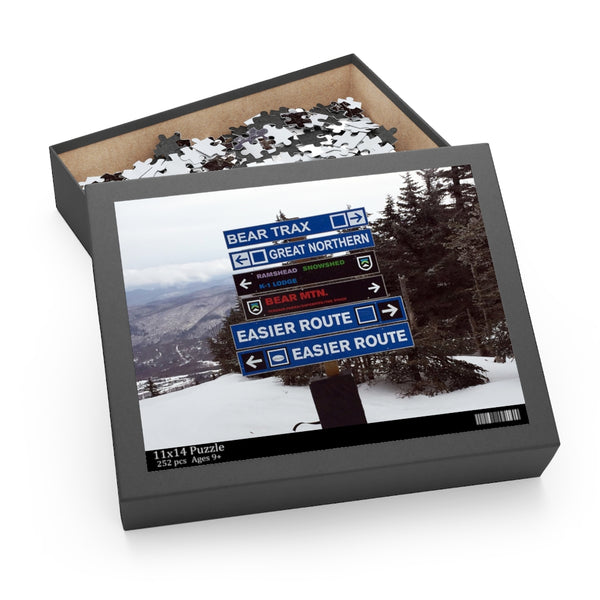 Ski Trail Signs Killington Puzzle (120, 252, 500-Piece)