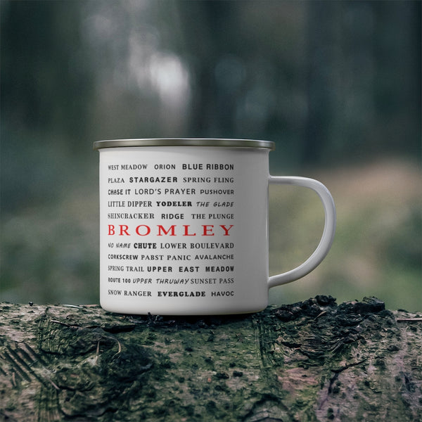 Bromley - Enamel Camping Mug