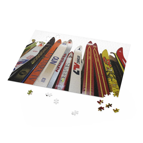 Vintage Skis Puzzle (120, 252, 500-Piece)