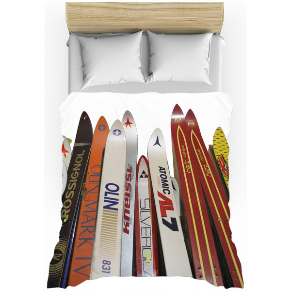 Skis - Duvet Cover