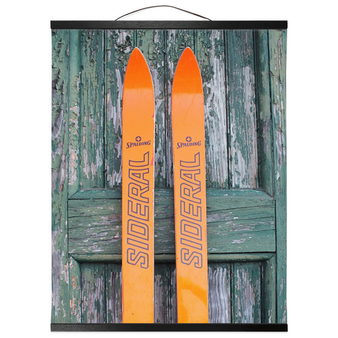 Hanging Canvas Print - Sideral Skis