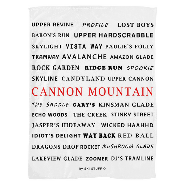 Cannon Mountain - Throw Blanket