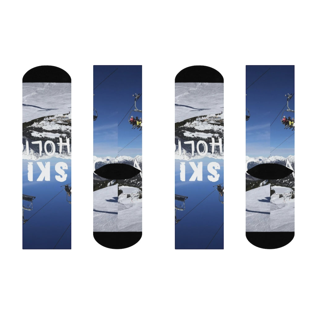 Ski Aholic - Crew Socks