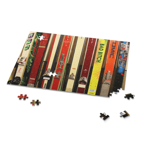 Vintage Skis Jigsaw Puzzle (120, 252, 500-Piece)