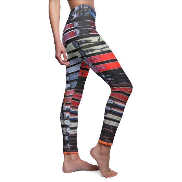 Women's Trendy Leggings - Vintage Ski Collection