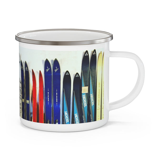 Vintage Ski Collection - Enamel Camping Mug