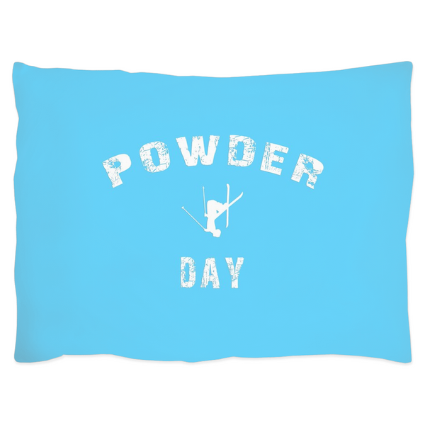 Powder Day Light Blue - Pillow Sham