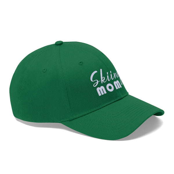 Skiing Mom - Unisex Twill Hat