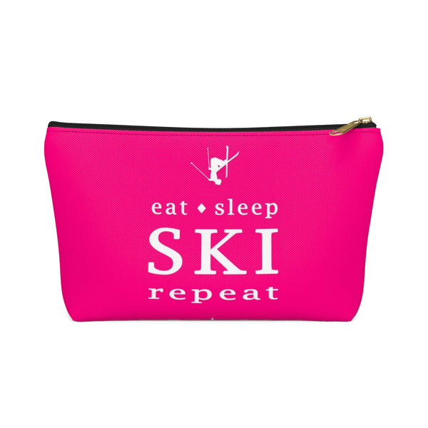 Eat Sleep SKI - Accessory Pouch w T-bottom