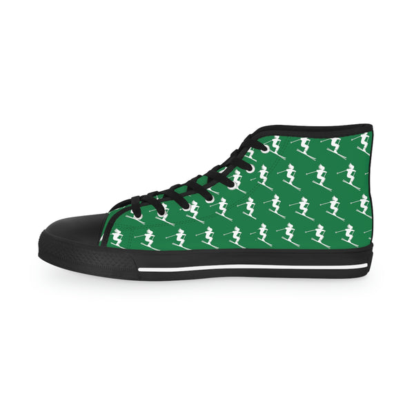 Skiers Green - High Top Sneakers