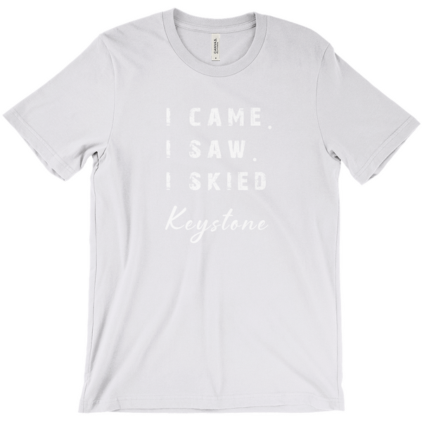 I came I saw I skied Keystone - T-Shirt