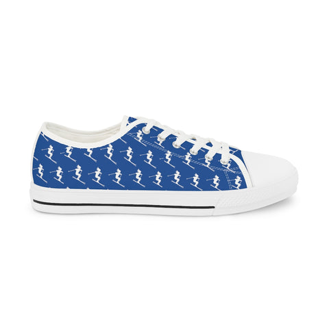 Skiers Blue - Low Top Sneakers