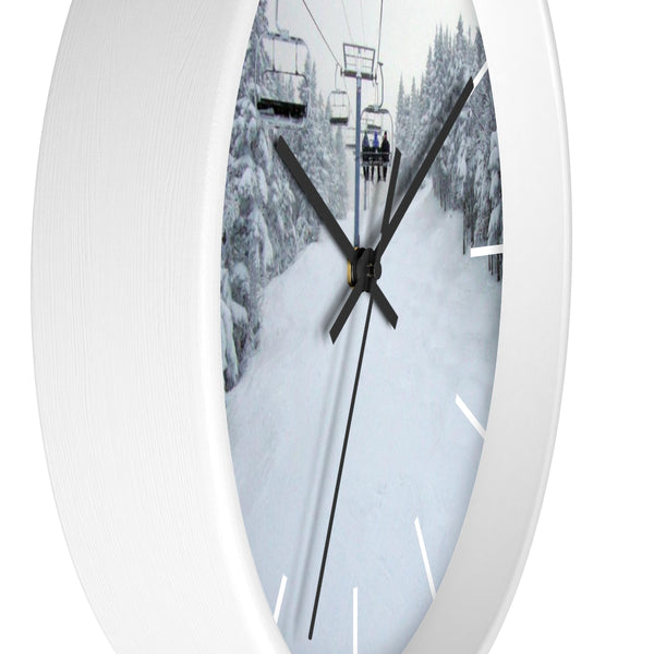 Wall Clock - Chair Lift Vermont